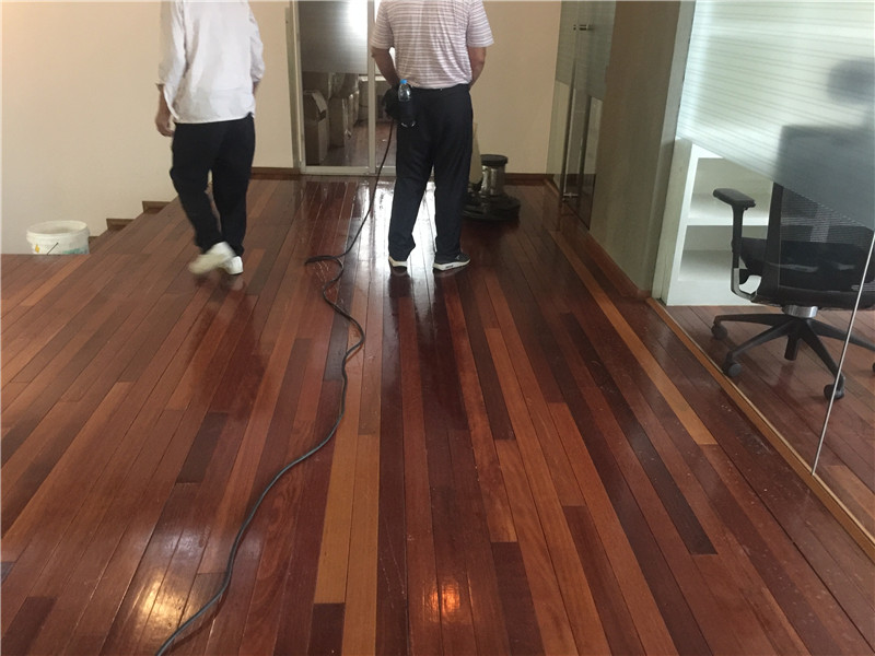 房山区地面清洗案例